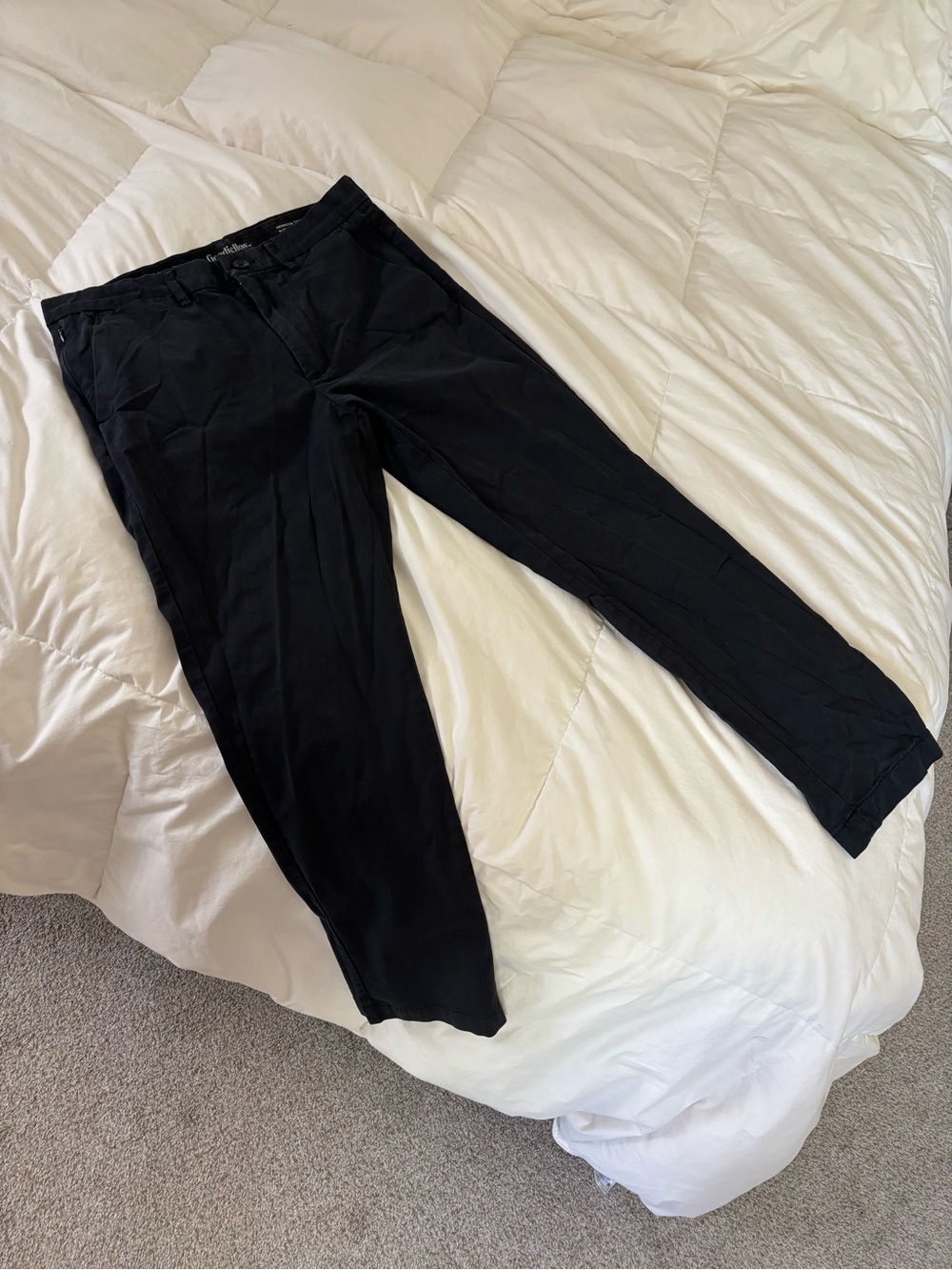 Goodfellow & Co Dark Navy Hennepin Tech Slim Pants
